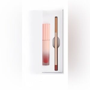Lip Gloss and Lip Liner Set - Pink and Brown